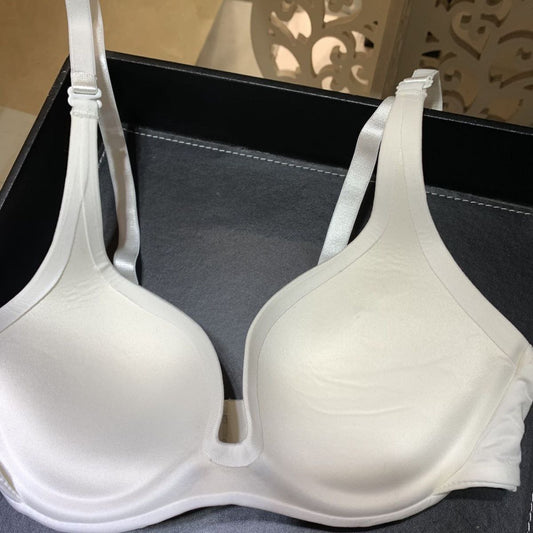 Deep Plunge Push-Up Bra – Lace Detailing